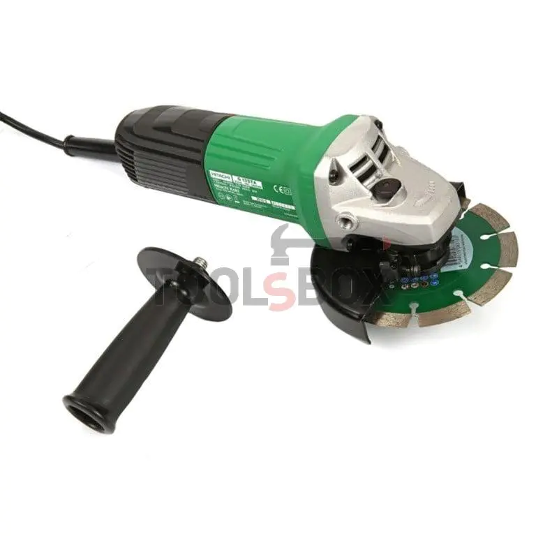 Angle grinder with diamond disc Hitachi G12STA , 600W , f 115 mm