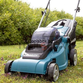 Акумулаторна Косачка Колесна Makita DLM380Z , 18V + 18V