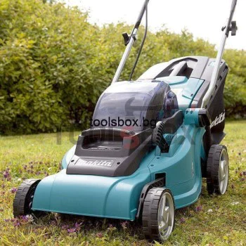 Акумулаторна Косачка Колесна Makita DLM380Z , 18V + 18V