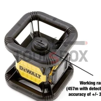 Ротационен Лазерен Нивелир DeWALT DCE074D1R , 18V , червен лъч