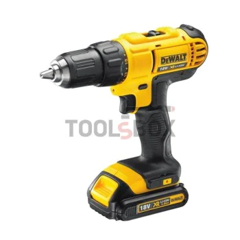 Винтоверт акумулаторен Dewalt DCD771C2 Li-Ion 18 V, 1.3 Ah, 42 Nm