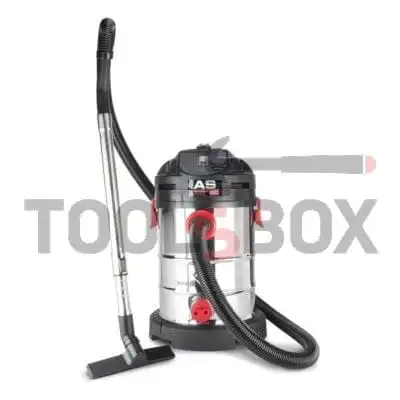 Electric vacuum cleaner for dry and wet cleaning 1400 W, 3420 l/min, 30 l, Rubi 50962 AS-30 PRO