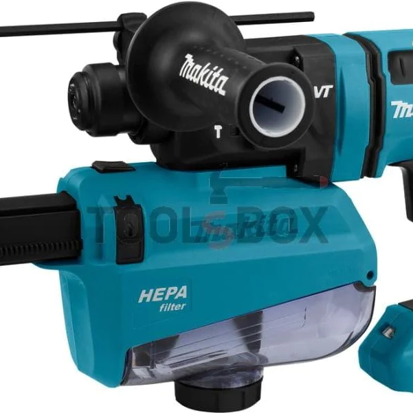 Cordless drill SDS-plus without battery and charger Makita DHR182ZWJ / 18 V, 0-1350 rpm, 0-5000 rpm, 1.7 J