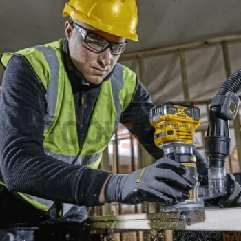 DeWalt DCW604NT ръчна комбинирана oберфреза 18.0 V 6.35 мм, 16 000-25 500 об./мин, Li-Ion