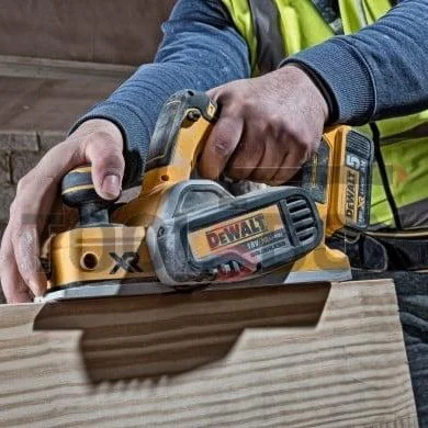 Cordless planer DEWALT DCP580N, 18V, 15000rpm, brushless motor,