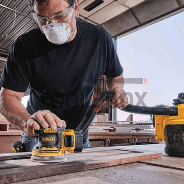 Cordless Excentric Grinder DeWALT DCW210N, 18 V, 12 000 rpm, ф 125 mm