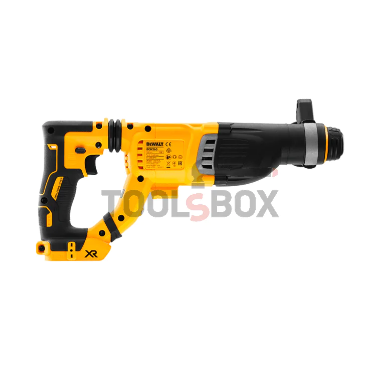 Cordless brushless drill DeWALT DCH263N, SDS-plus 18 V, 3 J