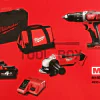 Комплект винтоверт и ъглошлайф Milwaukee M18BPP2M-402B