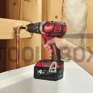 Комплект винтоверт и ъглошлайф Milwaukee M18BPP2M-402B