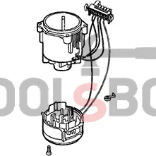 Motor cover for DeWALT D25600K, D25830K 582577-00 perforator