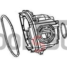 Reducer box for drill D25123K DeWALT N076103