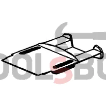 Планка DeWALT за перфоратор D25303K / 582877-00