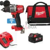 Безчетков Ударен Винтоверт Milwaukee M18ONEPD2-501X, 135 Nm, Комплект M18 FUEL™ ONE-KEY™