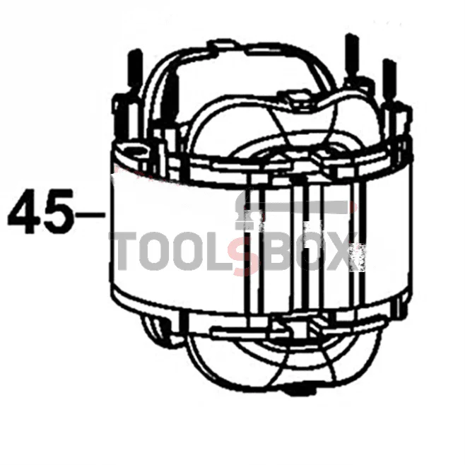 Stator DeWALT for eccentric grinder N457641