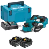 Cordless brushless planer Makita DKP181RTJ 18v LXT 82mm