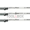 Нож за прободен трион Bosch T101AO 3 броя 2608630559 за дърво