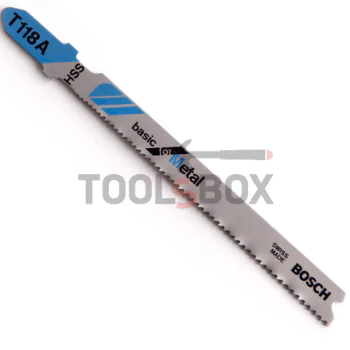 Нож за прободен трион Bosch T118A за метал 2608631013