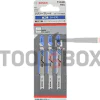 Нож за прободен трион Bosch T118 B за метал 2608631673