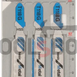 Bosch Professional T118G jig saw blade for metal 2608631674