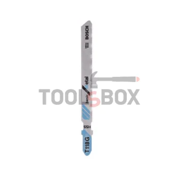 Bosch Professional T118G jig saw blade for metal 2608631674