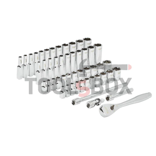 Milwaukee socket set 48229004 / 50 pcs / 1/4
