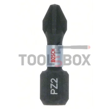 Bits Bosch 2607002804 TicTac Box Impact PZ2 25 mm, 25pcs