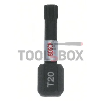 Накрайници Bosch 2607002805 TicTac Box Impact T20 25 mm, 25броя