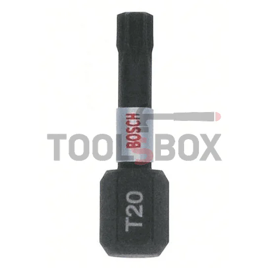 Накрайници Bosch 2607002805 TicTac Box Impact T20 25 mm, 25броя