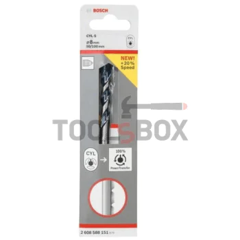 Bosch 8.0 mm concrete drill bit 2608588151 CYL-5