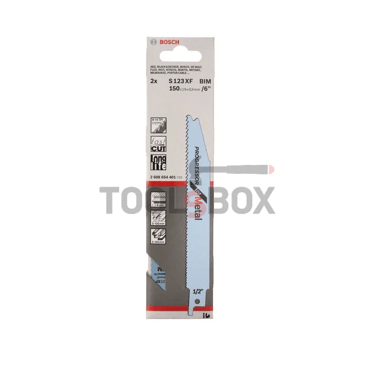Sabre saw blade for metal Bosch Progressor for Metal / 2608654401