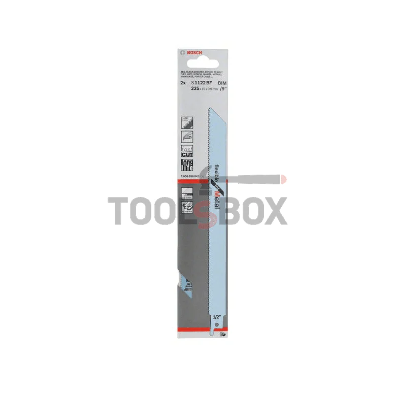 Нож за саблен трион за метал Bosch Flexible for Metal / 2608656041