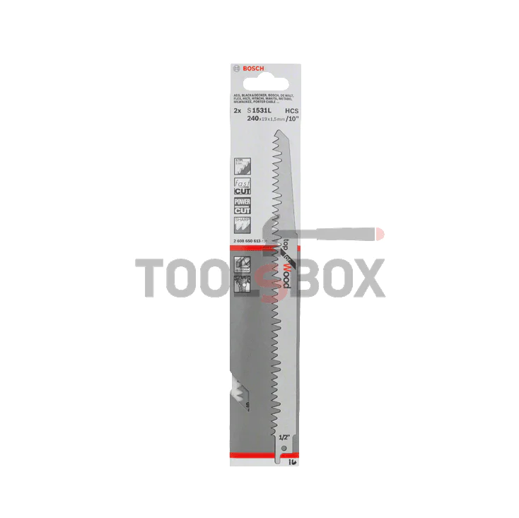 Bosch Top for Wood sabre saw blade / 2608650613