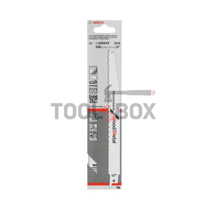 Нож за саблен трион за дърво и метал Bosch Progressor / 2608654405