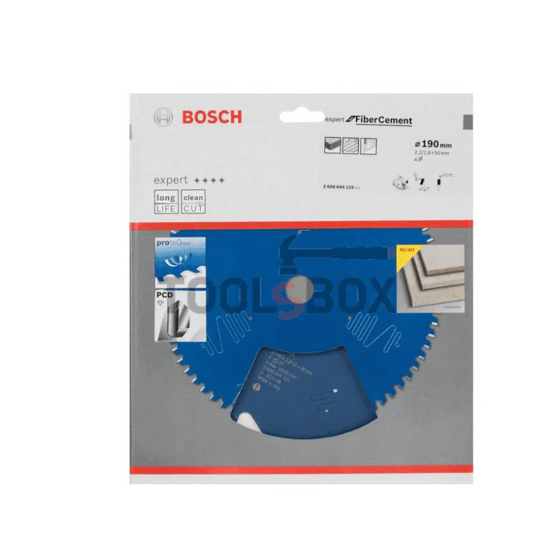 Диск за циркуляр Bosch ф190x30x2,2 mm, 4Expert for Fibre Cement / 2608644125