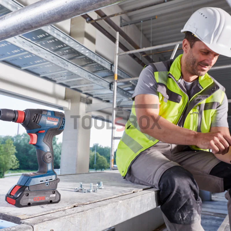 Cordless impact wrench BOSCH GDX 18V-200 C SOLO