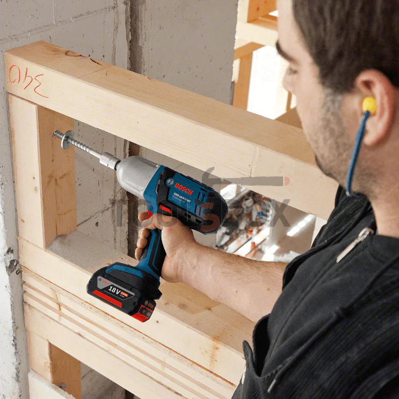 Акумулаторен ударен гайковерт BOSCH GDS 18 V-LI HT (Само тяло) 06019B1300