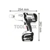 Акумулаторен ударен гайковерт BOSCH GDS 18 V-LI HT (Само тяло) 06019B1300