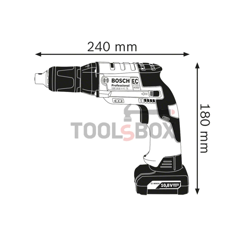 Cordless screwdriver Bosch GTB 12V-11 Professional Solo, 12V
