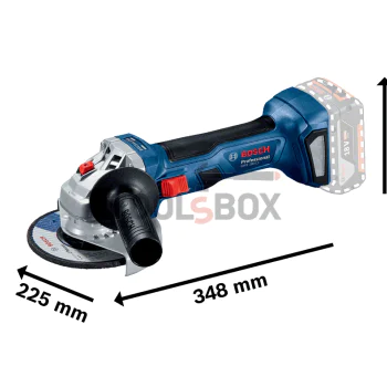 Акумулаторен ъглошлайф Bosch GWS 180-Li (Само тяло) 06019H9020
