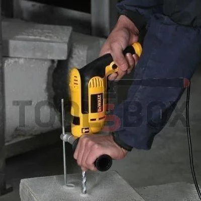Drill with impact Dewalt DWD024 650 W