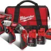 Milwaukee M12 BPP3A-202B / M12TM POWERPACK screwdriver and flashlight set 4933441225