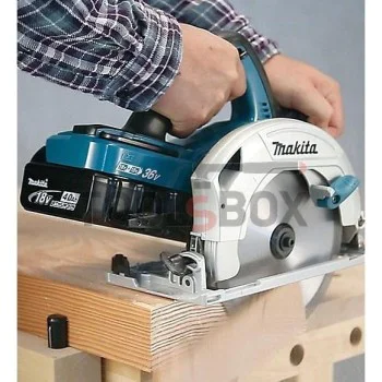 Акумулаторен ръчен циркуляр Makita 36V( 18 V + 18 V , Ø 190 mm)