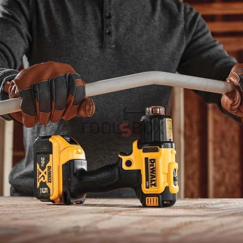 Cordless hot air gun DeWALT DCE530N, 18V, 530°C