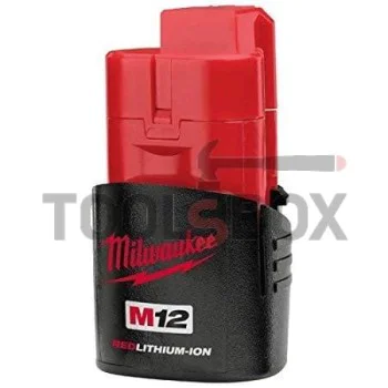 Батерия Milwaukee M12B, 12 V 1.5 Ah Li-ion