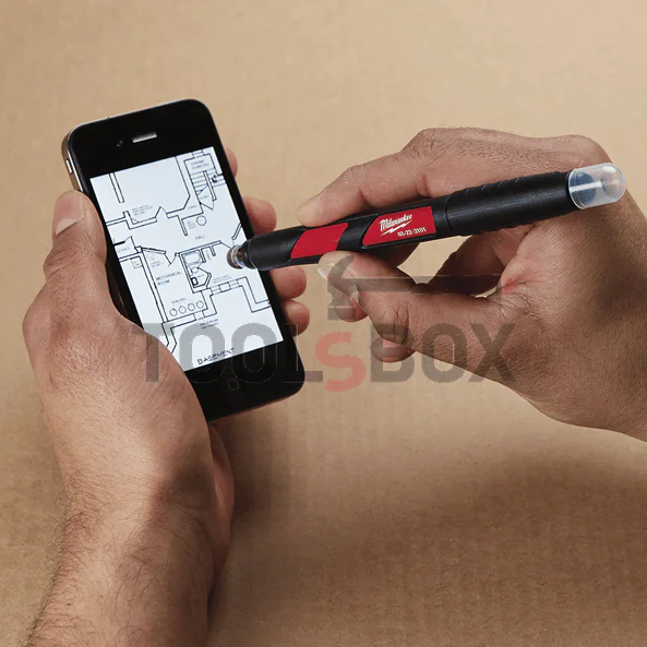 Milwaukee black marker and tablet pen 48223101 / INKZALLTM STYLUS & BLACK MARKER 2in1