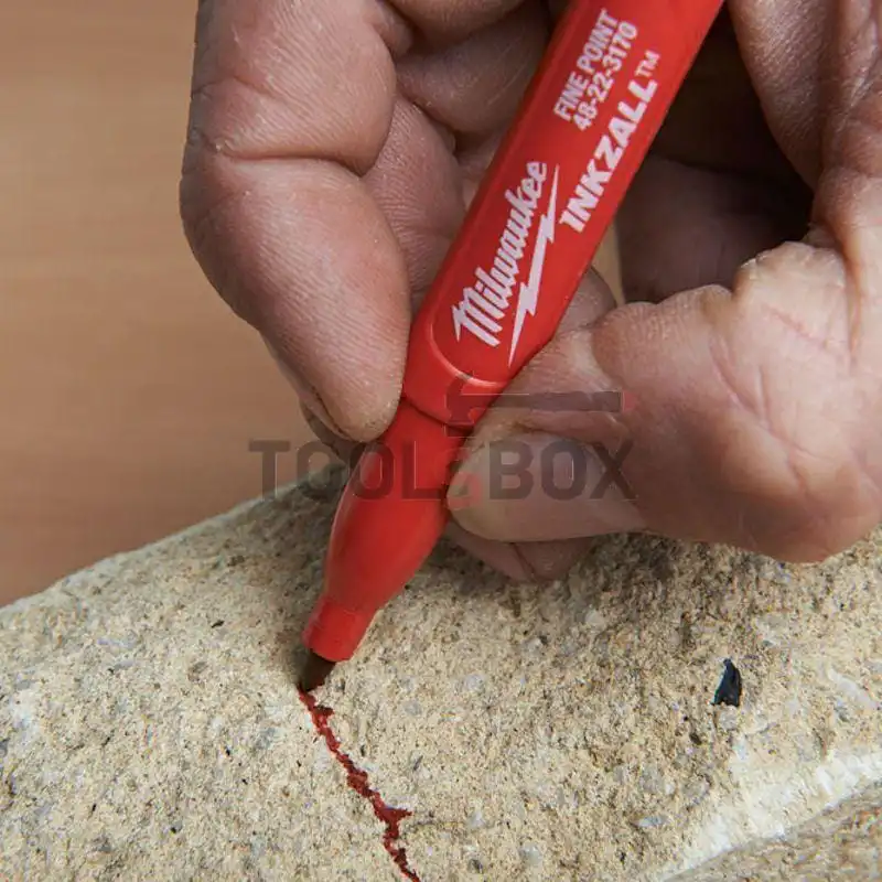 Milwaukee 4 piece colour markers 48223106 / INKZALL