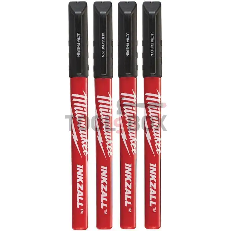 Black marker Milwaukee 48223164 / INKZALL 4 pieces