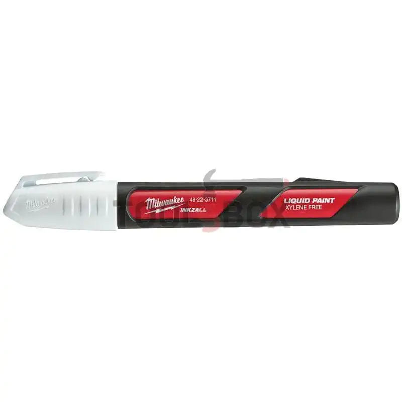 Milwaukee White Liquid Paint Marker 48223711 / INKZALL