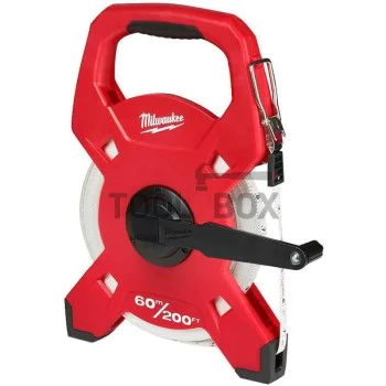 Ролетка за големи дължини с ръкохватка 60M / 200ft Milwaukee 48225360