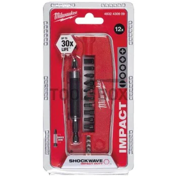 Набор от битове Milwaukee 4932430909 / SHOCKWAVE IMPACT DUTY SET 1